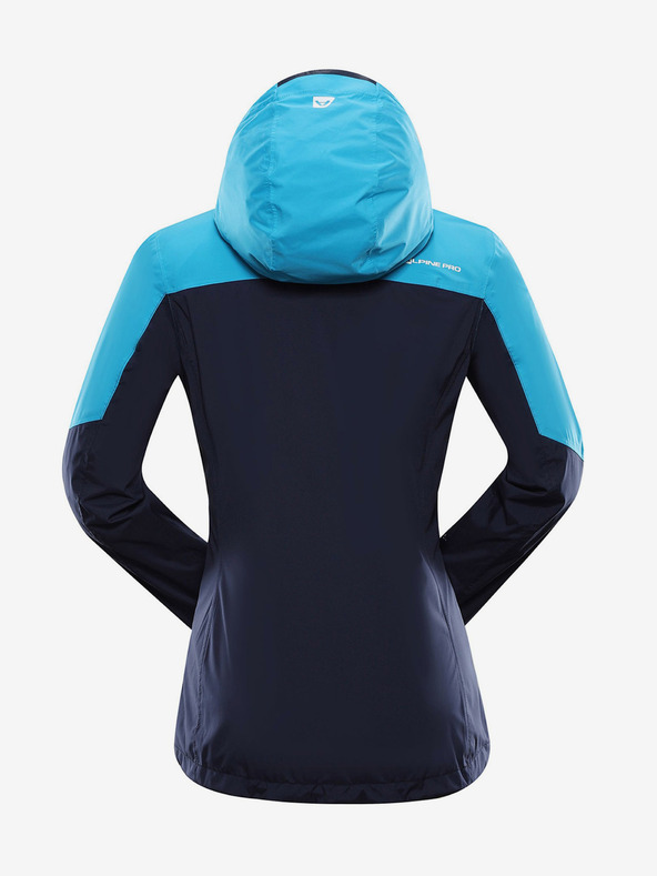 ALPINE PRO Dámska ptx membránová bunda ALPINE PRO IMPECA modrá