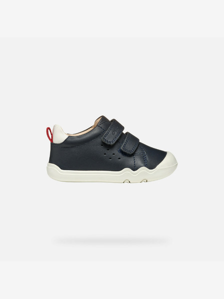Geox Tmavomodré chlapčenské barefoot tenisky Geox Steppieup