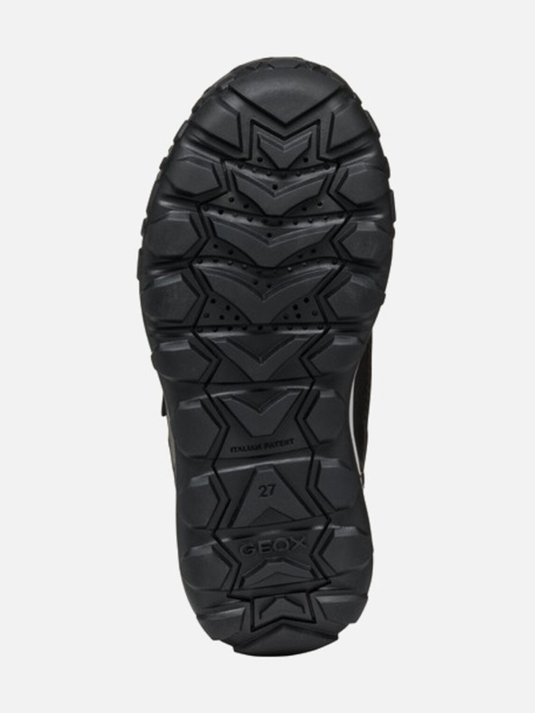 Geox Modré chlapčenské členkové topánky Geox Trekkyup Abx Junior