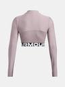 Under Armour Dámske tričko Under Armour HeatGear Rib 1/4 Zip LS