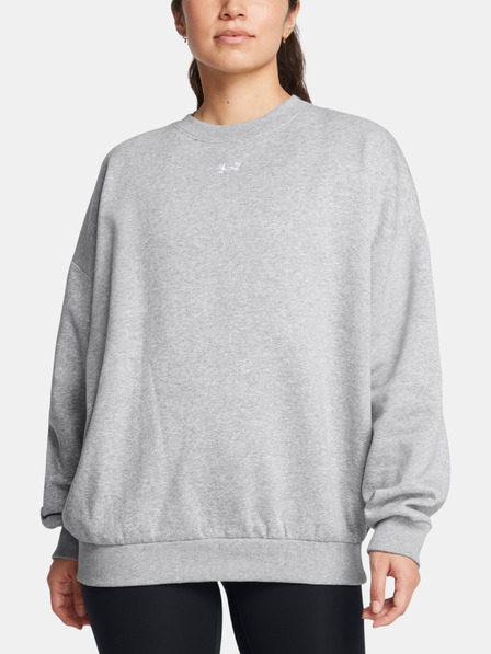 Under Armour Dámska mikina Under Armour Rival Fleece OS Crew-GRY