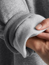 Under Armour Dámska mikina Under Armour Rival Fleece OS Crew-GRY
