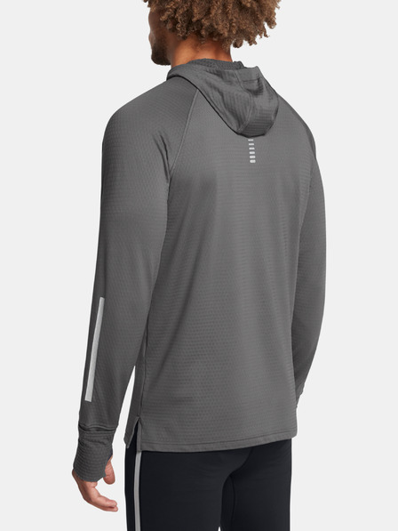 Under Armour Pánska mikina Under Armour UA LAUNCH ELITE CW HOODY-GRY