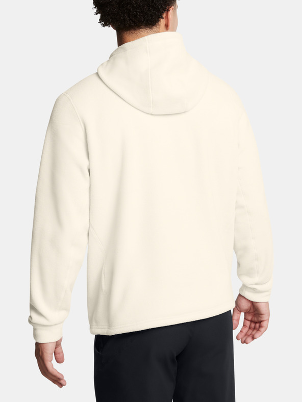 Under Armour Pánska mikina Under Armour UA Expanse Fleece Hoodie-WHT