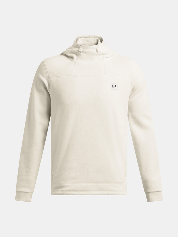 Under Armour Pánska mikina Under Armour UA Expanse Fleece Hoodie-WHT
