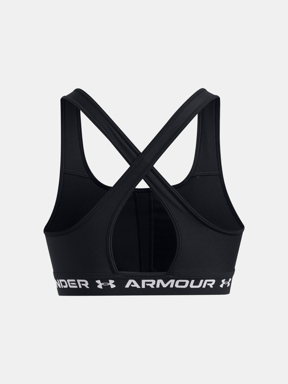 Under Armour Dámska podprsenka Under Armour Crossback Mid Bra-BLK