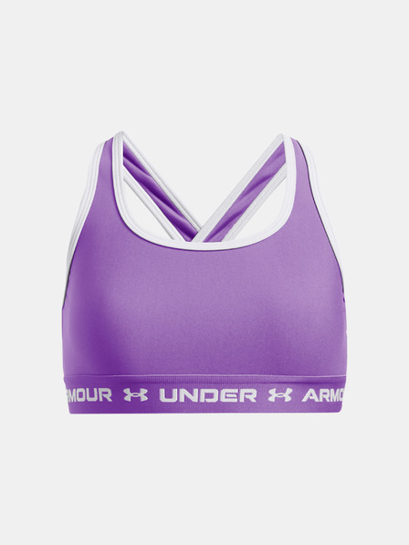 Under Armour Dievčenská podprsenka Under Armour G Crossback Mid Solid-PPL