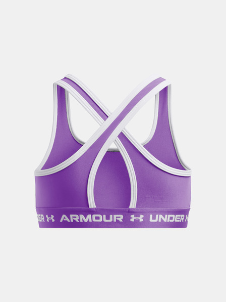 Under Armour Dievčenská podprsenka Under Armour G Crossback Mid Solid-PPL
