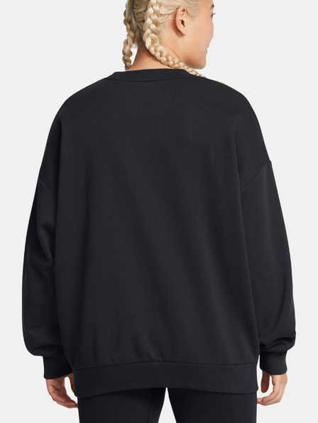 Under Armour Dámska mikina Under Armour Rival Fleece OS Crew-BLK