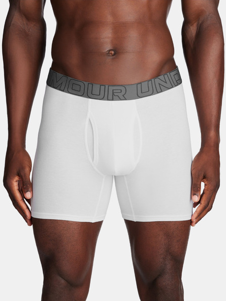 Under Armour Pánske boxerky Under Armour M UA Perf Cotton 6in