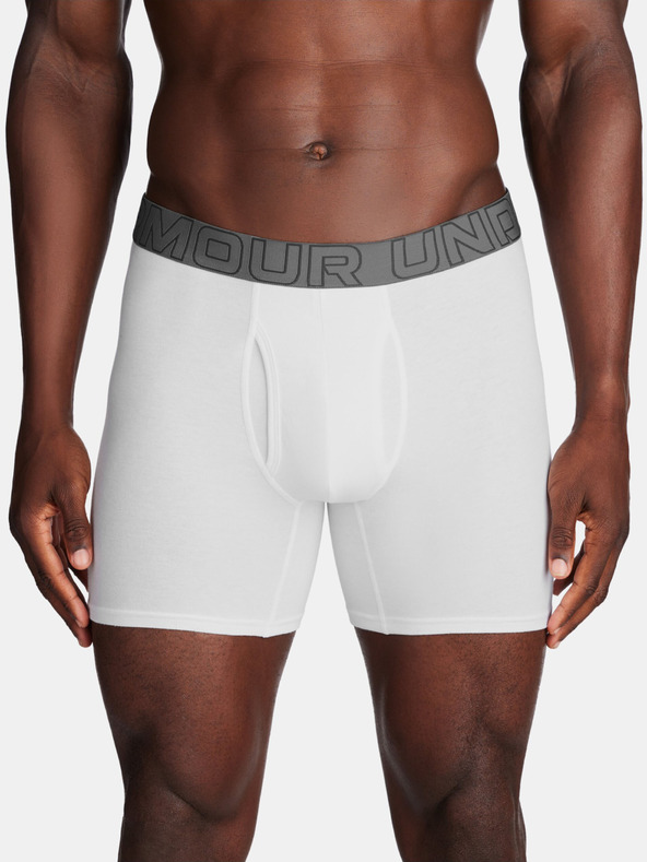 Under Armour Pánske boxerky Under Armour M UA Perf Cotton 6in