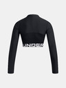 Under Armour Dámske tričko Under Armour HeatGear Rib 1/4 Zip LS