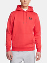 Under Armour Pánska mikina Under Armour UA Icon Fleece Hoodie-RED