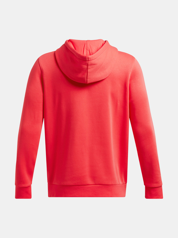 Under Armour Pánska mikina Under Armour UA Icon Fleece Hoodie-RED