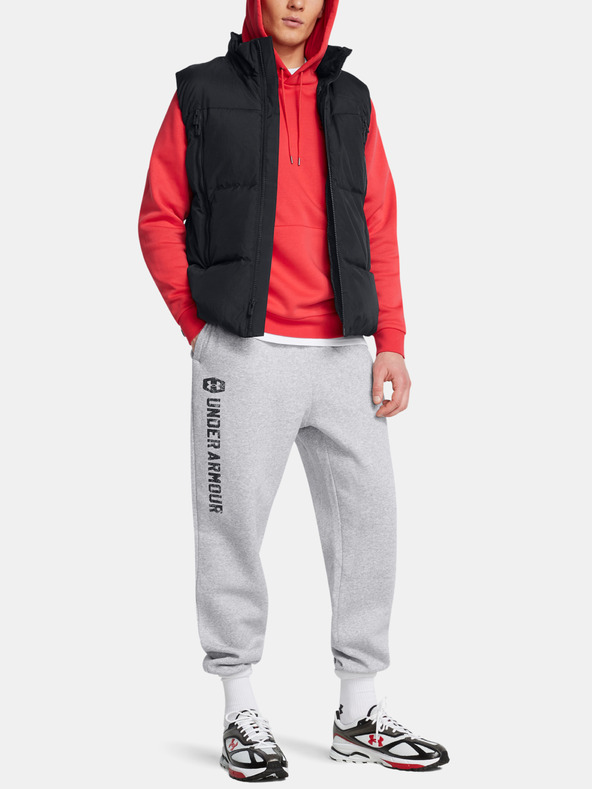 Under Armour Pánska mikina Under Armour UA Icon Fleece Hoodie-RED