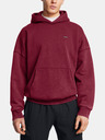 Under Armour Pánska mikina Under Armour UA Icon HWT Flc Wash OS Hood-RED