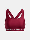 Under Armour Dámska podprsenka Under Armour Crossback Mid Bra-RED