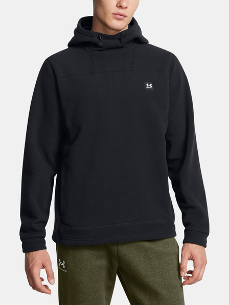 Under Armour Pánska mikina Under Armour UA Expanse Fleece Hoodie-BLK