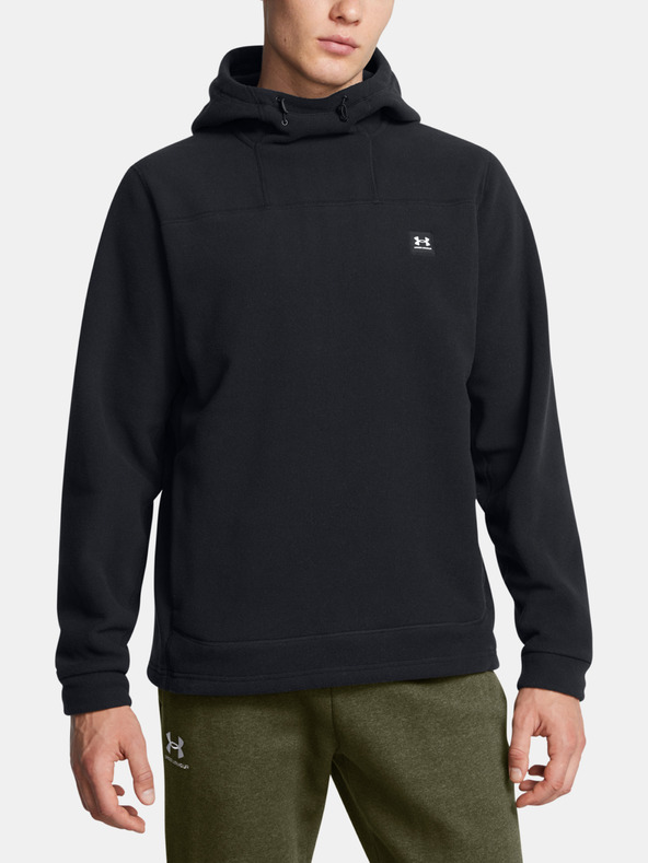 Under Armour Pánska mikina Under Armour UA Expanse Fleece Hoodie-BLK