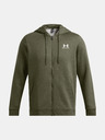 Under Armour Pánska mikina Under Armour UA Icon Fleece FZ Hood-GRN