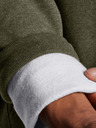 Under Armour Pánska mikina Under Armour UA Icon Fleece FZ Hood-GRN