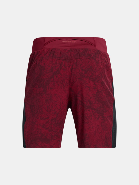 Under Armour Pánske kraťasy Under Armour UA LAUNCH PRO 7'' PRTD SHORT-RED