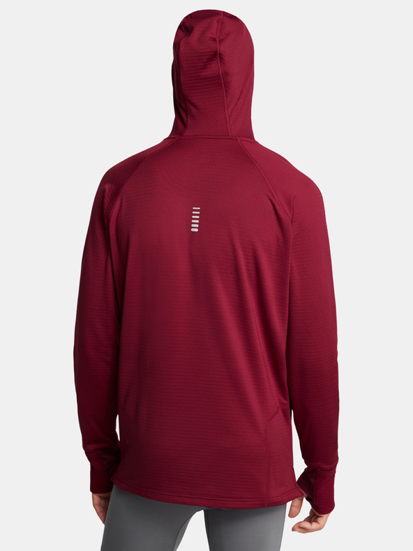 Under Armour Pánska mikina Under Armour UA LAUNCH ELITE CW HOODY-RED