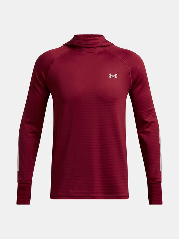 Under Armour Pánska mikina Under Armour UA LAUNCH ELITE CW HOODY-RED