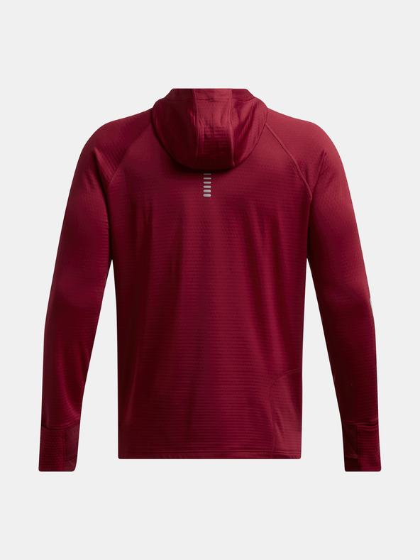 Under Armour Pánska mikina Under Armour UA LAUNCH ELITE CW HOODY-RED