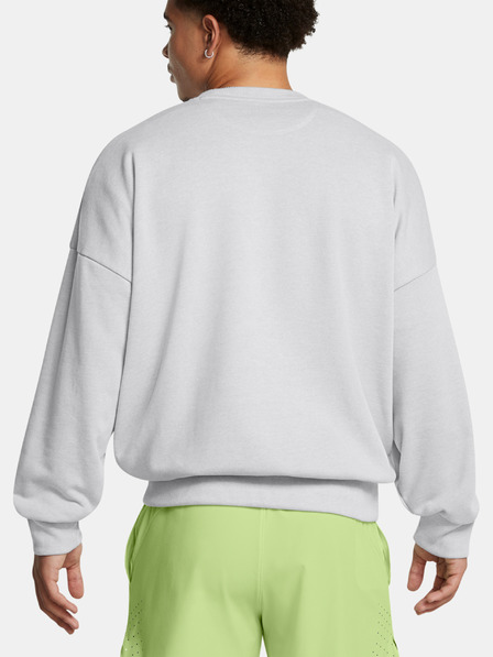 Under Armour Pánska mikina Under Armour UA Icon HWT Terry OS Crew-GRY