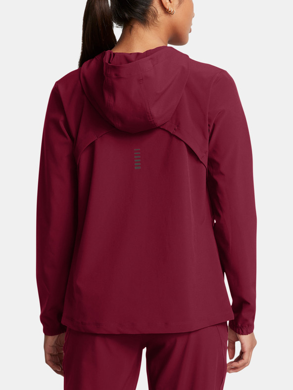 Under Armour Dámska bunda Under Armour UA OutRun the STORM Jacket-RED