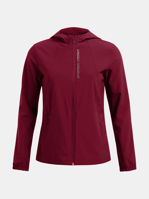 Under Armour Dámska bunda Under Armour UA OutRun the STORM Jacket-RED