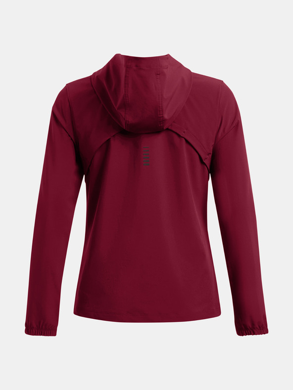 Under Armour Dámska bunda Under Armour UA OutRun the STORM Jacket-RED