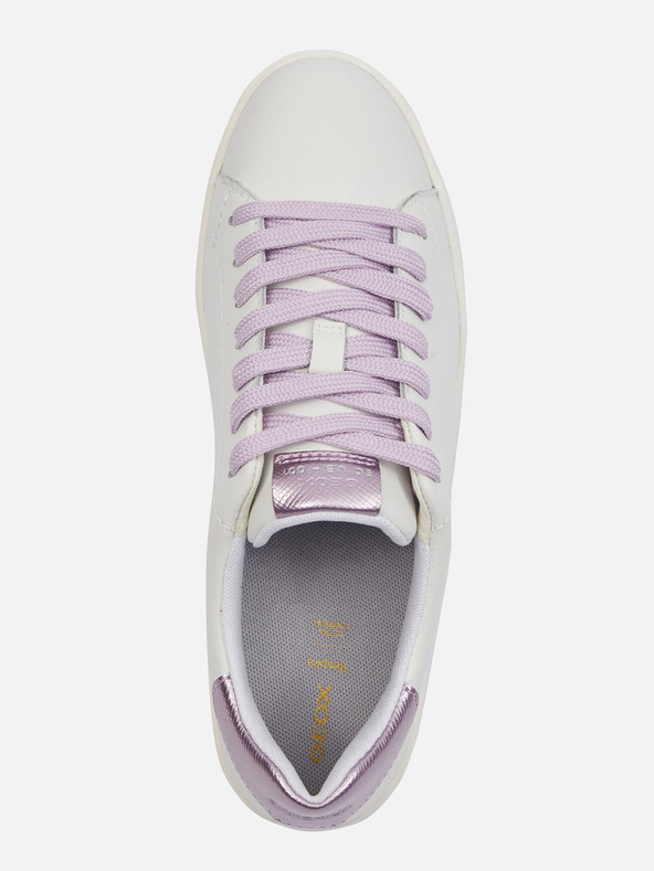 Geox Biele dámske tenisky Geox Spherica ECUB-1