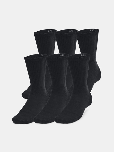 Under Armour Unisex ponožky Under Armour UA Essential 6pk Crew