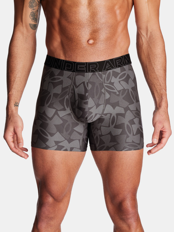 Under Armour Pánske boxerky Under Armour M UA Perf Tech Nov 6in (3ks)