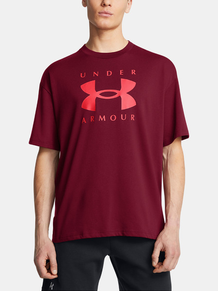 Under Armour Pánske tričko Under Armour UA M HW OS Branded SS-RED