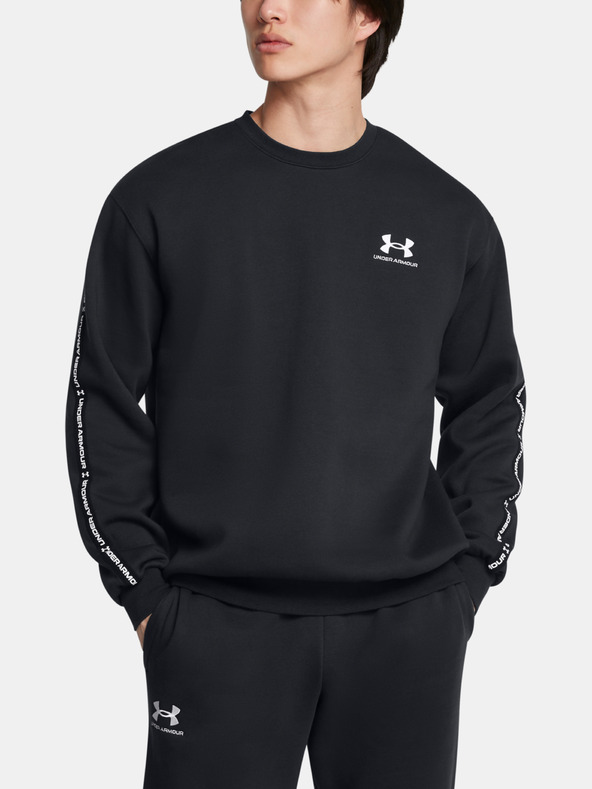 Under Armour Pánska mikina Under Armour UA Icon Fleece Crew Taping