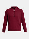 Under Armour Pánska mikina Under Armour UA Rival Fleece Hoodie-RED