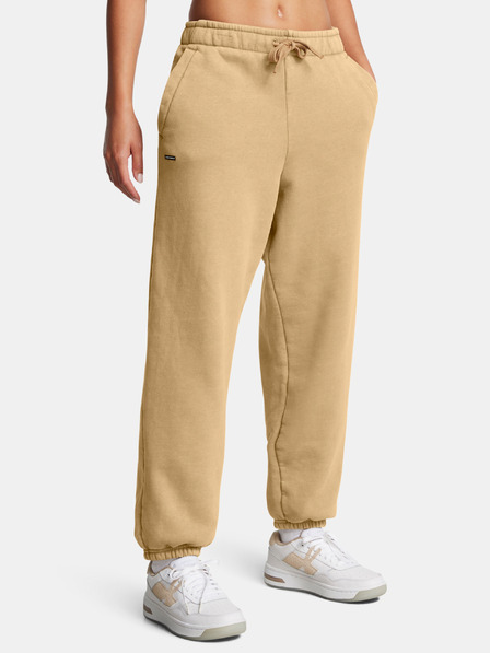 Under Armour Dámske športové nohavice Under Armour UA Icon HWT Flc OS Pant-BRN