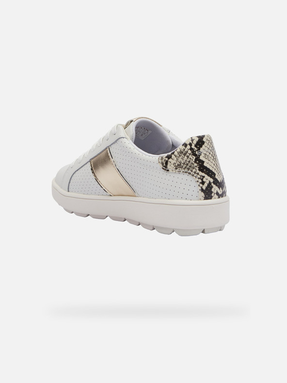 Geox Biele dámske tenisky Geox Spherica ECUB-1