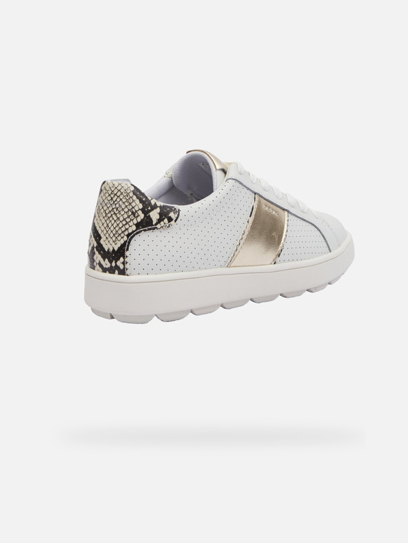 Geox Biele dámske tenisky Geox Spherica ECUB-1