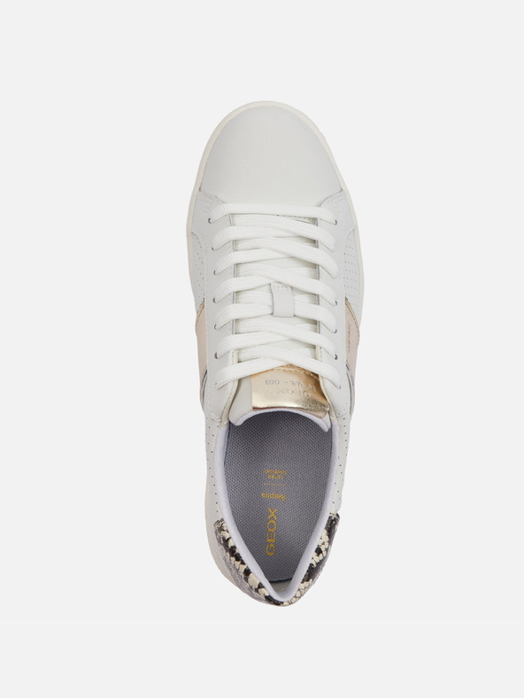 Geox Biele dámske tenisky Geox Spherica ECUB-1