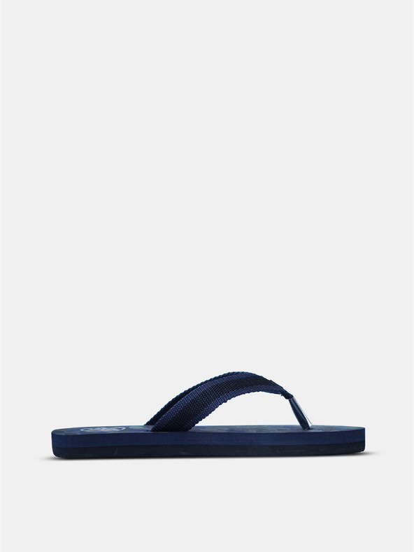 Sam 73 Tmavomodré pánske maskáčové žabky SAM 73