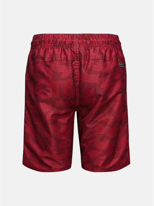 Sam 73 Červené chlapčenské vzorované plavky SAM 73