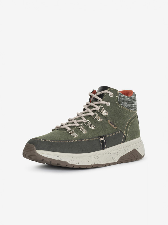 Sam 73 Šedé a zelené pánske členkové topánky SAM 73 Carl