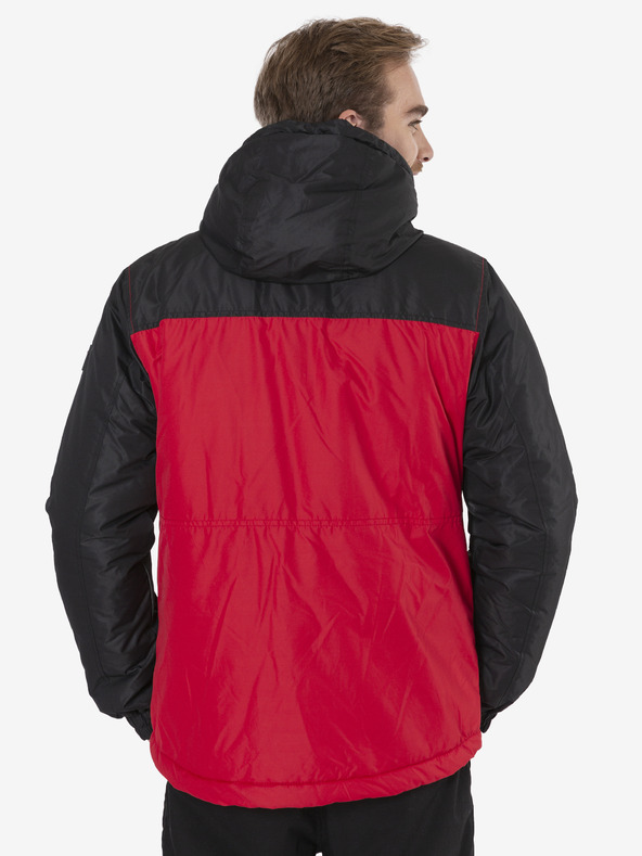 Sam 73 Čierno-červená pánska zimná bunda Sam 73