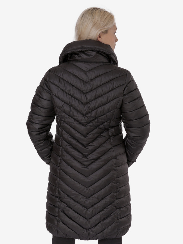 Sam 73 Tmavošedý dámsky prešívaný kabát Sam 73