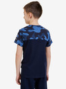 Sam 73 Tmavomodré chlapčenské vzorované tričko SAM 73 Moses