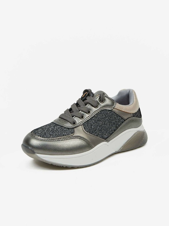 Sam 73 Strieborné dievčenské tenisky SAM 73 Dagaya